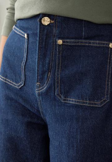 Прямые джинсы