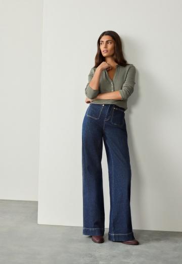 Прямые джинсы