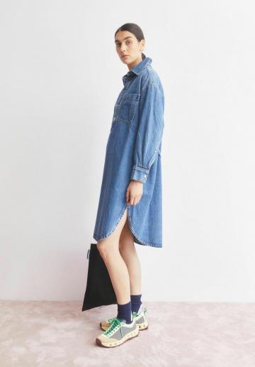 Джинсовое платье