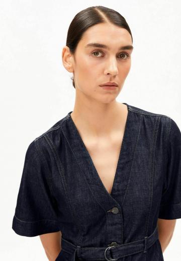 Джинсовое платье