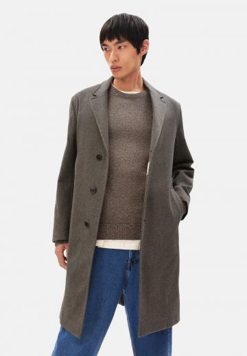Шерстяное пальто