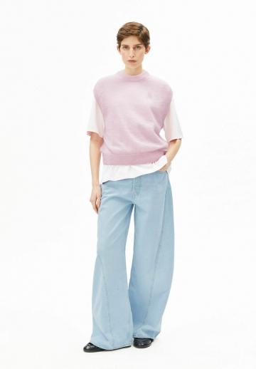 Пуловер без рукавов