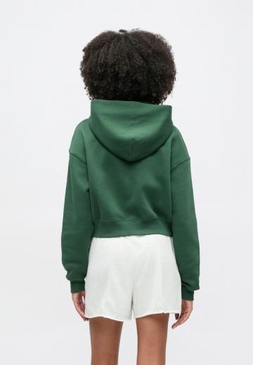 Пуловер с капюшоном