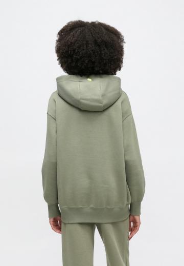 Пуловер с капюшоном