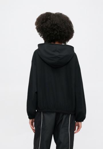 Пуловер с капюшоном