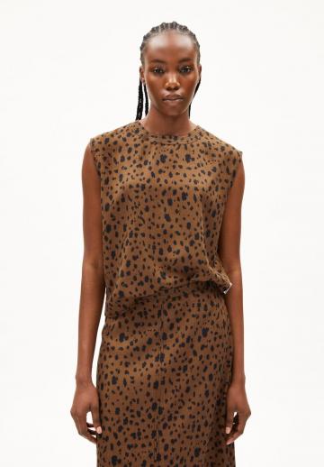 Блузка без рукавов