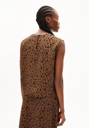 Блузка без рукавов