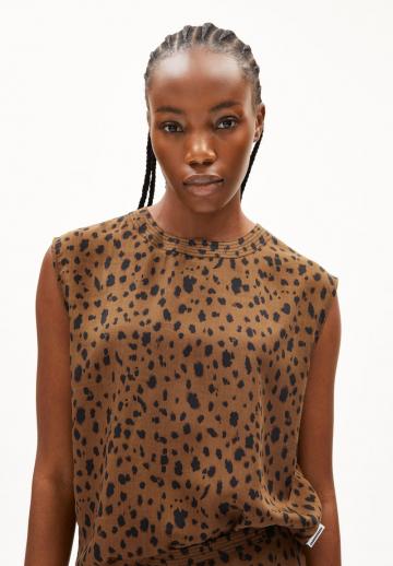 Блузка без рукавов