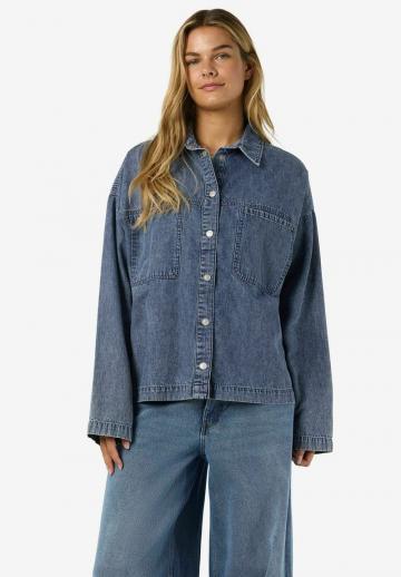 Джинсовая блузка
