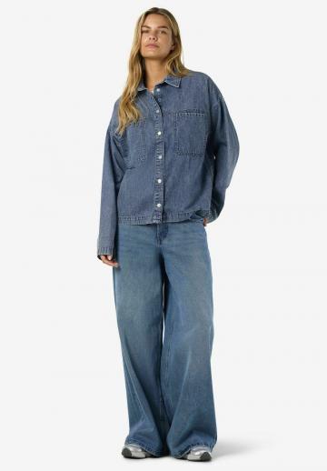 Джинсовая блузка