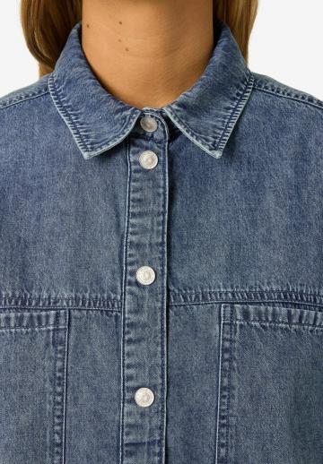 Джинсовая блузка