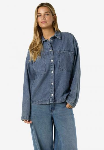 Джинсовая блузка