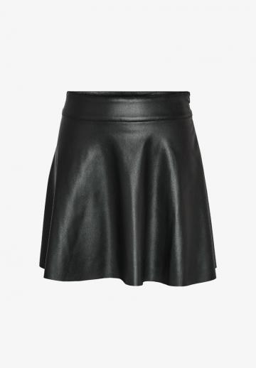 Кожаная юбка