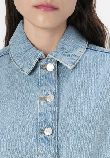 Джинсовая жилетка