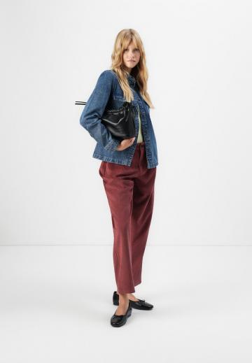 Джинсовая блузка