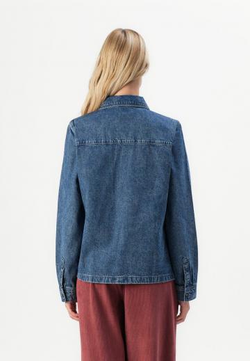 Джинсовая блузка