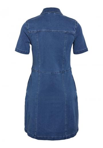 Джинсовое платье