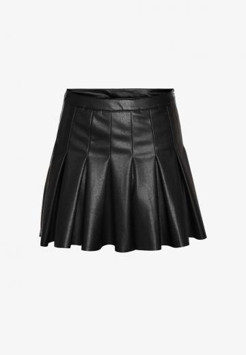 Кожаная юбка