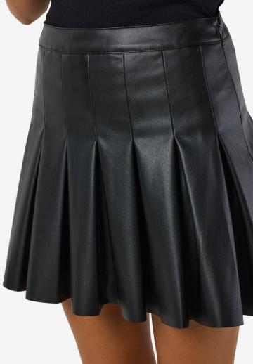 Кожаная юбка
