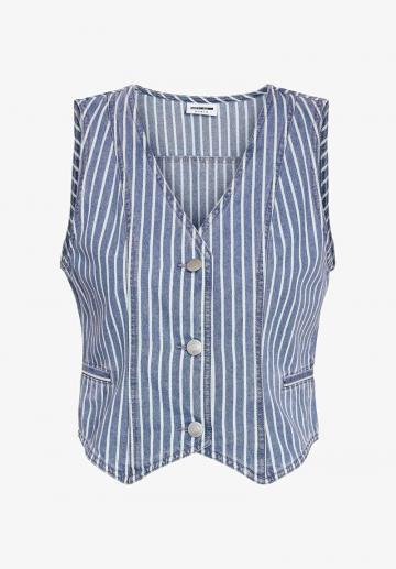 Джинсовая жилетка