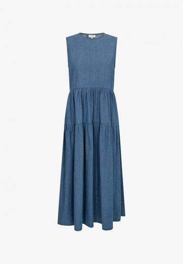 Джинсовое платье