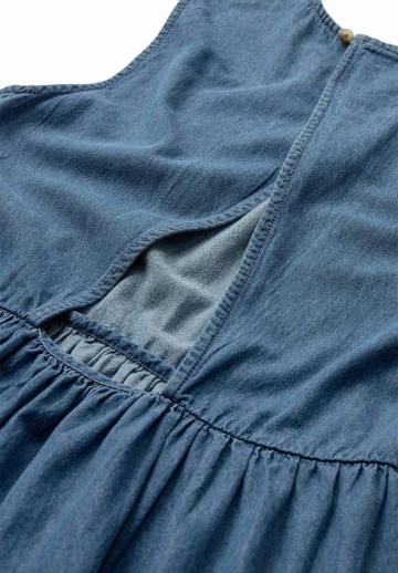 Джинсовое платье