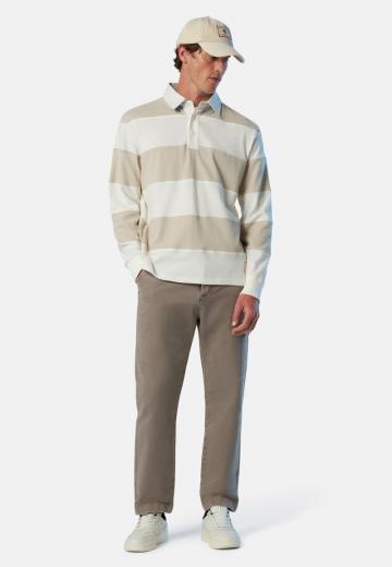 Поло с длинным рукавом