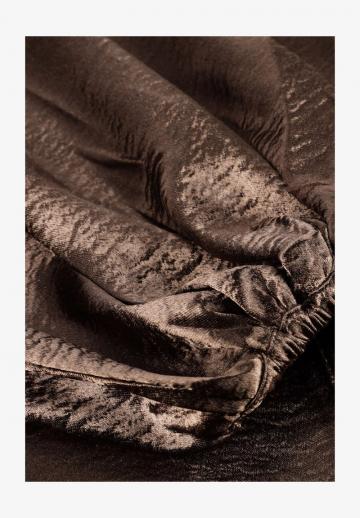 Атласная блузка