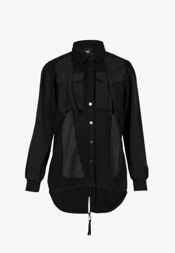 Длинная блузка