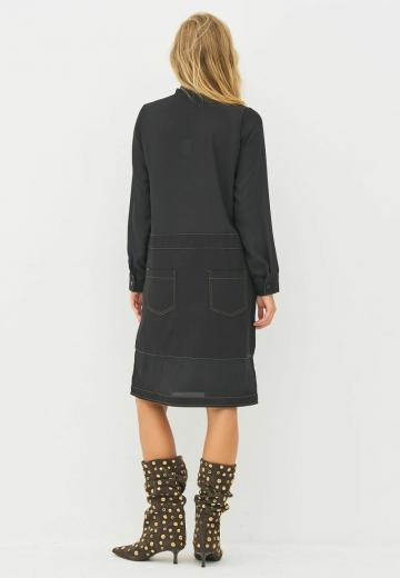 Джинсовое платье