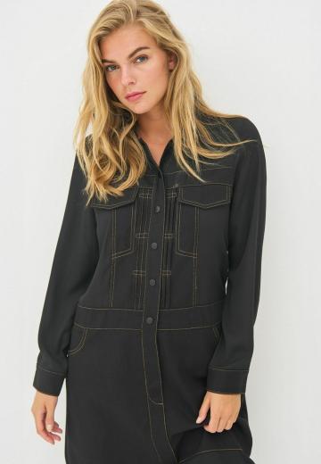 Джинсовое платье