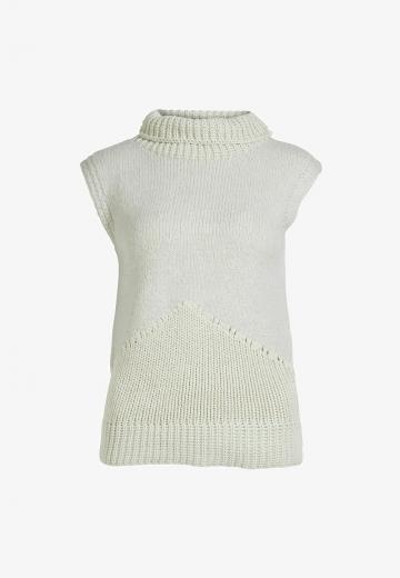 Пуловер без рукавов