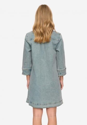 Джинсовое платье