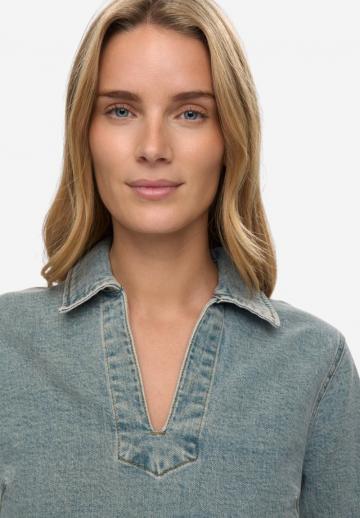 Джинсовое платье