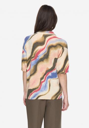 Вязаный жилет