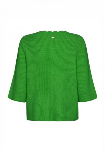 Пуловер с рукавом три четверти