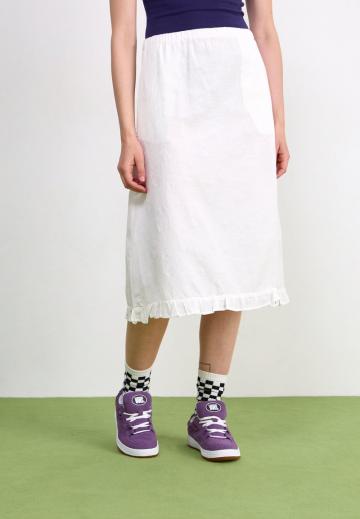 Юбка с накладными карманами