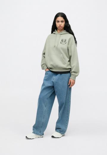 Пуловер с капюшоном