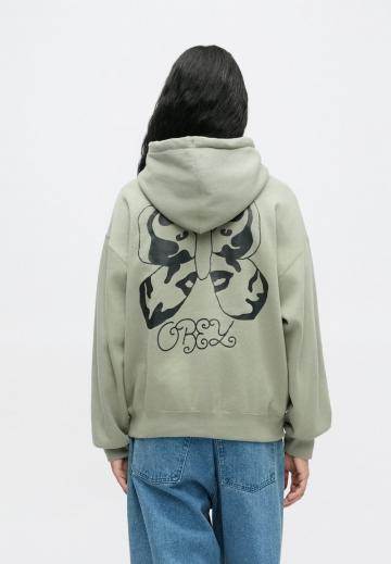 Пуловер с капюшоном