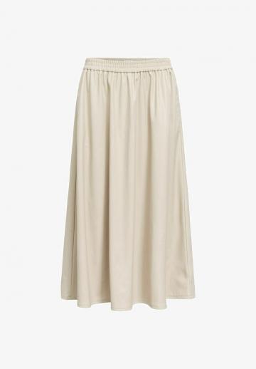 Кожаная юбка