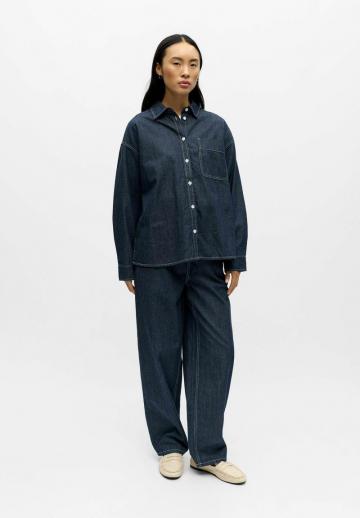 Джинсовая блузка