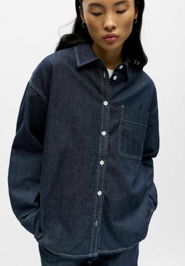 Джинсовая блузка