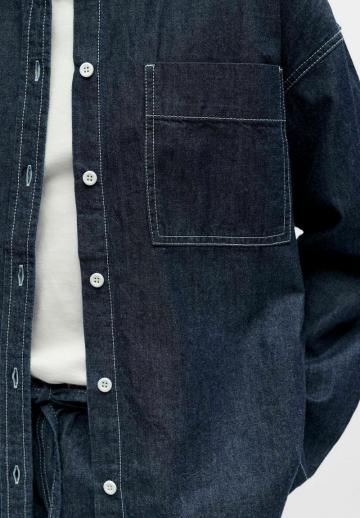 Джинсовая блузка