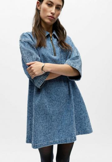 Джинсовое платье