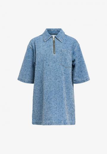 Джинсовое платье