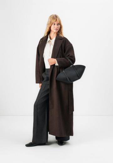 Шерстяное пальто