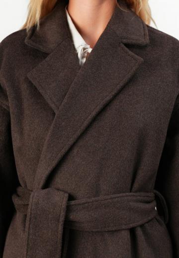 Шерстяное пальто