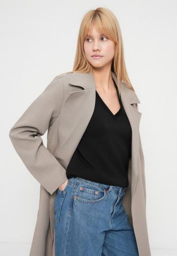 Шерстяное пальто