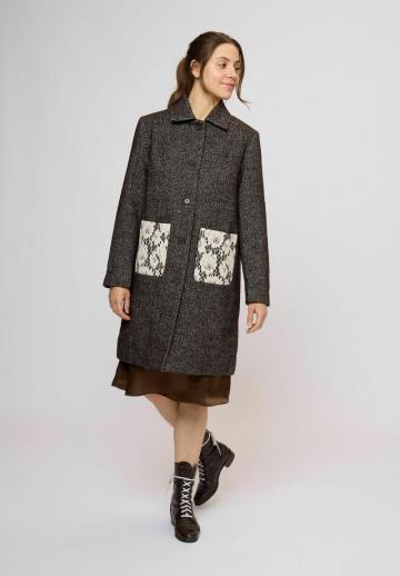 Шерстяное пальто