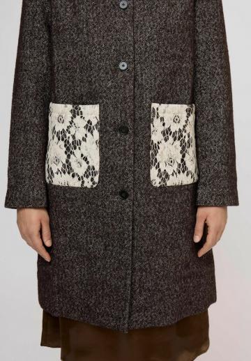 Шерстяное пальто